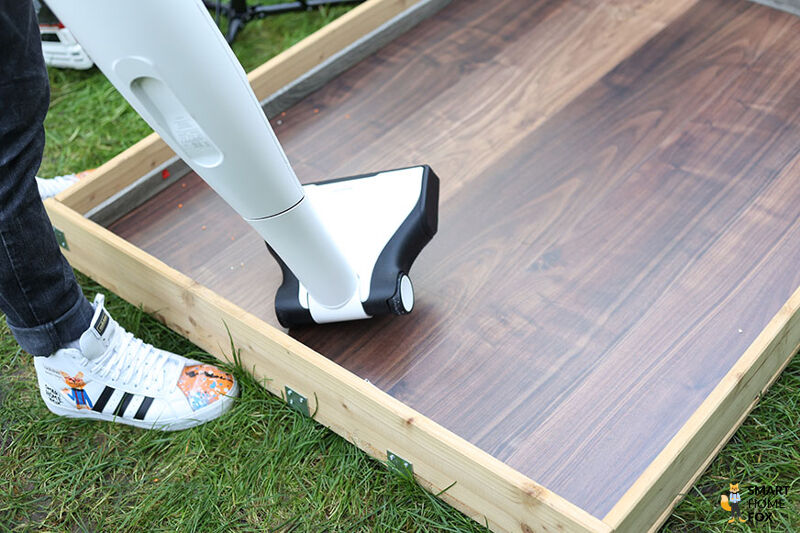 After cleaning with the Vorwerk Kobold VK7